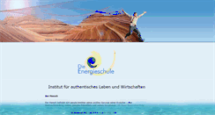 Desktop Screenshot of die-energieschule.de